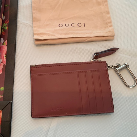 Gucci GG Supreme Blooms card wallet - Picture 2 of 2